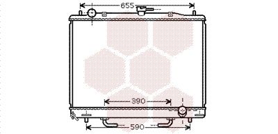 VAN WEZEL Radiators, Motora dzesēšanas sistēma 32002170